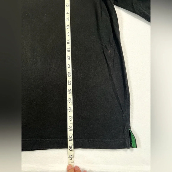 JOHN DEERE Men’s Long Sleeve Logo Embroidered Black Tee Shirt Farm Tractor Large - Picture 9 of 9